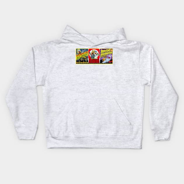 Mystery Science 3-Episode Banner - Series 5 Kids Hoodie by Starbase79